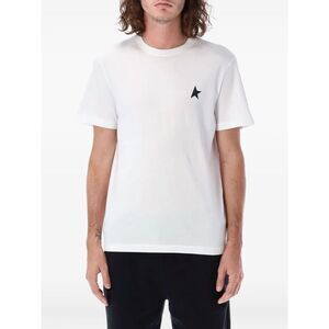 Golden Goose Men "Star M`S" Regular T-Shirt Small Star Blackboard